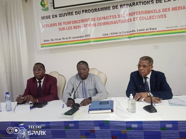 Les journalistes form&eacute;s sur les r&eacute;parations communautaires et collectives